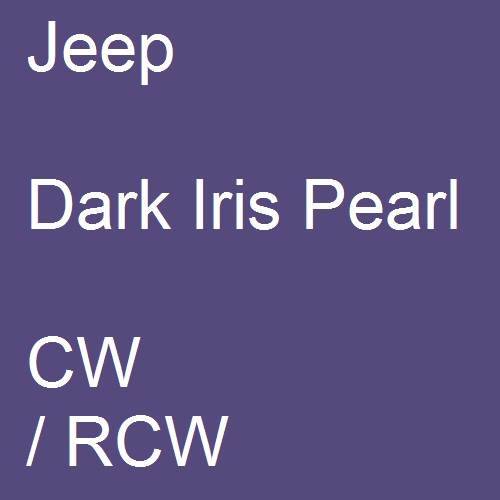 Jeep, Dark Iris Pearl, CW / RCW.